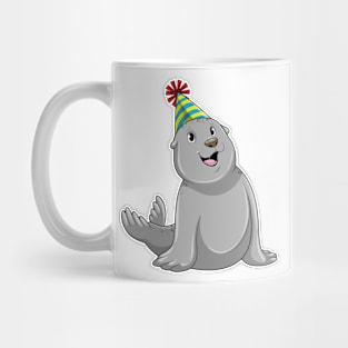 Seal with Party hat Party Mug